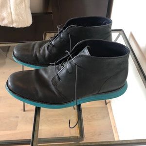 Cole Haan Lunargrand Men’s size 10.5 black & teal